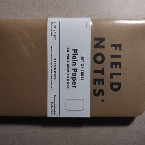 Kraft Brown Memo Books - Set of 3